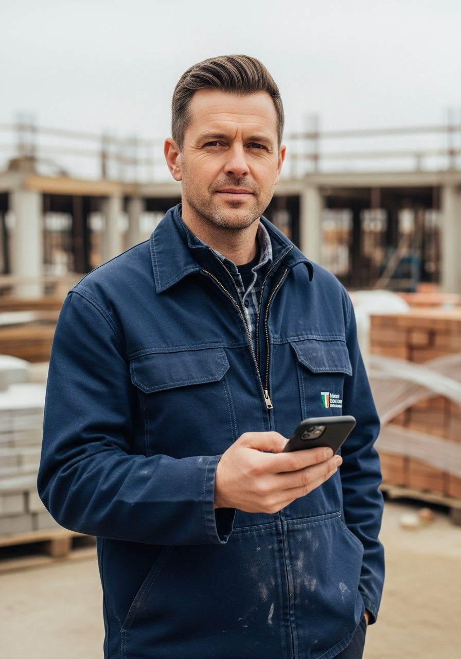 Irish tradesperson using TraidScale